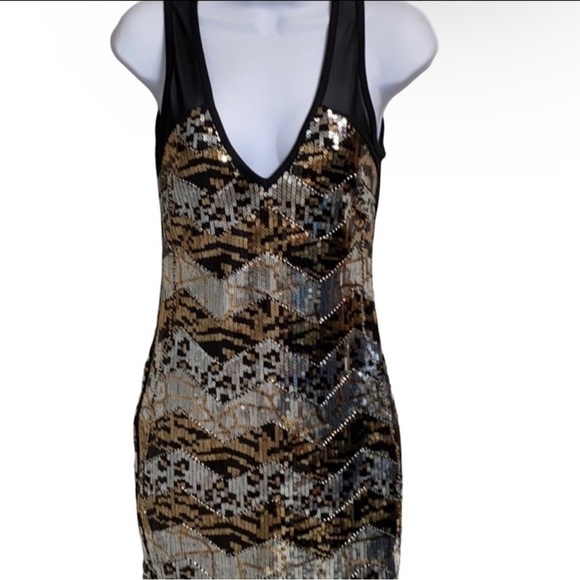 2B BeBe Sequins Dress - Picture 1 of 6